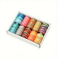 thumbnail image 3 of CUITING 10pcs 10-Pack Rainbow Polyester Sewing Thread  1000 Yards  Hand & Machine Quilting  Dyed for Needlework, 3 of 6