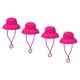 thumbnail image 3 of Tapas para pajitas reutilizables con cierre hermético de silicona para el hogar 4 Uds rosa, 3 of 9