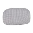 thumbnail image 4 of Funda de cojín de repuesto para silla de ordenador, funda de almohada para silla giratoria, funda de almohada para oficina Gris claro, 4 of 9