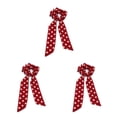 thumbnail image 2 of Dalazy Polyester Mode Vintage Chapeaux pour les Femmes - Se Démarquer dans la Foule Facile à Vintage Bandes de Cheveux 142B Rond Point Rouge 3Set, 2 of 6