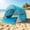 Blue, variant on WolfWise UPF 50+ Easy Pop Up 1-2 Person Beach Tent Sport Umbrella Instant Sun Shelter Tent Sun Shade Canopy, Blue