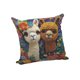 thumbnail image 2 of Funda de almohada suave al tacto, corta, con estampado digital, para sofá, decoración de sala de estar, almohadas de cama de poliéster, 2 of 7
