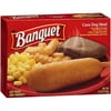 Banquet: Corn Dog (Batter Dipped Frank Made With Chicken On A Stick) With A Fudge Brownie, French Fried Potatoes and Corn Meal, 7.5 oz