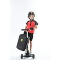 thumbnail image 3 of Ferrari Kids 3 Wheels Scooter with a Detachable Luggage, 3 of 6