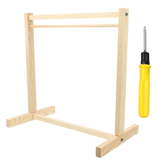 CHZIMADE Assembled Pet Wooden Hanger Clothes Hanger Wooden Dog Dress up Storage