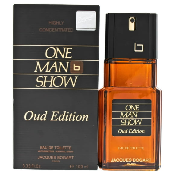 One Man Show de Jacques Bogart para hombres - EDT en aerosol de 3,33 oz (edición Oud) Jacques Bogart One Man Show EDT Spray (Edición Oud) Caballero 3.33 oz