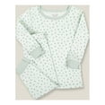 thumbnail image 3 of Little Star Organic Baby & Toddler Girl 4 Pc Long Sleeve & Long Pant Pajamas, Size 9 Months - 5T, 3 of 6