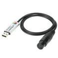 thumbnail image 1 of Yeacher Lixada USB to DMX Interface Adapter LED DMX512 Computer PC Stage Lighting Controller Dimmer, 1 of 8
