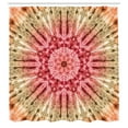thumbnail image 3 of Ambesonne Batik Shower Curtain, Batik Hippie Red Brown, 69"Wx70"L, Red Brown, 3 of 5