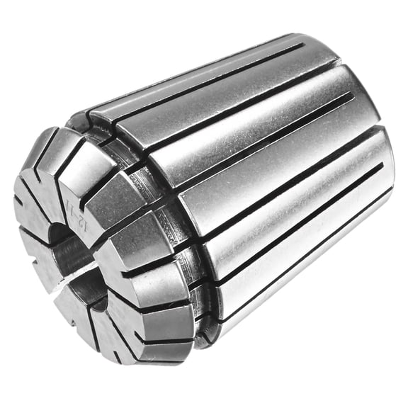 Uxcell ER32 Spring Collet, 40Cr Steel 12mm Clamping Diameter for CNC Engraving Machine [Silver,1.6x1.3"/40x33 mm]