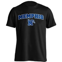University of Memphis Tigers Classic Arch with Mascot Short Sleeve T-Shirt