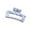 A, variant on Qocolcyl Hollow Rectangle Acrylic Hair Claw Clips, Non Slip Strong Grip Jaw Barrettes, Durable Tortoise Marble Print Hair Clamps, All Day Comfort Updo Hair Accessories for Daily Travel Party Styling