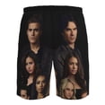 thumbnail image 6 of The Vampire Diaries Men's Beach Shorts Swim Trunks Casual Quick Dry Board Shorts Swimwear with Mesh Lined and Pockets, 6 of 8