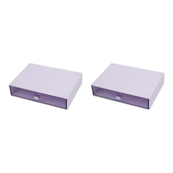 Toystoory Organizador de papelería ecológico con línea para una fácil clasificación No es fácil de deformar la caja de almacenamiento Type6 NO6