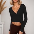 thumbnail image 2 of XIYON Womens T Shirts Casual V Neck Tshirts Elegant For Everyday Wear Lightweight And Comfortable For Spring Summer 2026 Fashion Clothing, 2 of 4