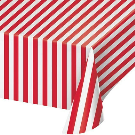Creative Converting Circus Party Plastic Tablecover All Over Print, 54
