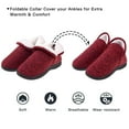 thumbnail image 2 of VONMAY Women's Fuzzy Slippers Booties Indoor Outdoor House Shoes, 2 of 5