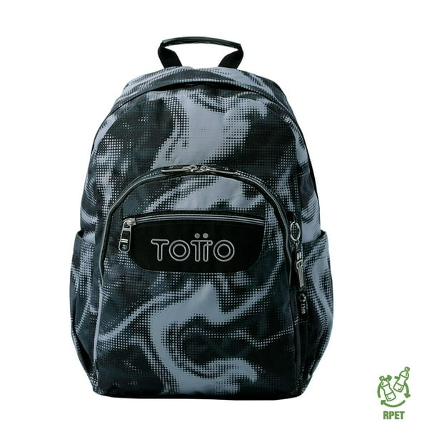 TOTTO Mochila Escolar Grande para Niña Porta Laptop 14 Repelente a Líquidos | 20 L ACUARELA multicolor G