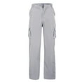thumbnail image 4 of MRULIC jeans for men Cargo Wear Cargo Men's Full 6 Pocket Work Pants Trousers Combat Men's pants Men Cargo Pants Grey + S, 4 of 6