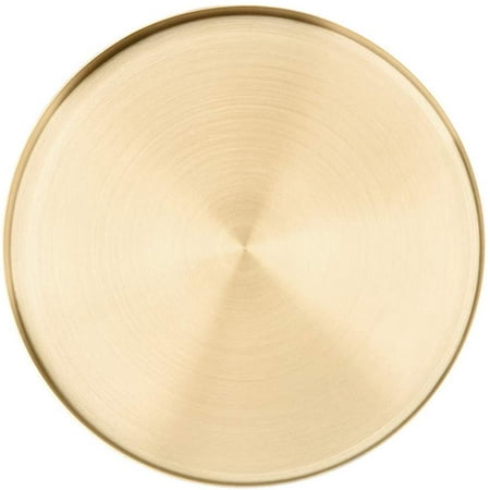 Gold Metal Round Serving Tray Organizer Tray Brass Round Serving Tray ...