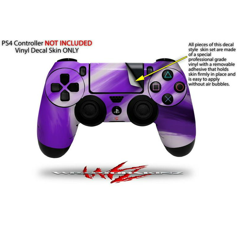 kim spyd Soldat Skin for Sony PS4 Dualshock Controller PlayStation 4 Original Slim and Pro  Paint Blend Purple (CONTROLLER NOT INCLUDED) - Walmart.com