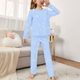 thumbnail image 2 of LIaqionyy Toddler Boys Girls Loungewear Set Tracksuit Long Sleeve Pajamas Set with Pockets 2 Piece Outfits Lounge Sets, 2 of 3