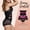 Black, variant on Patlollav Lingerie for Womens,Women's Grooming Slim Cross Cover Up Fat Fork Compression Abs Shaper Pants