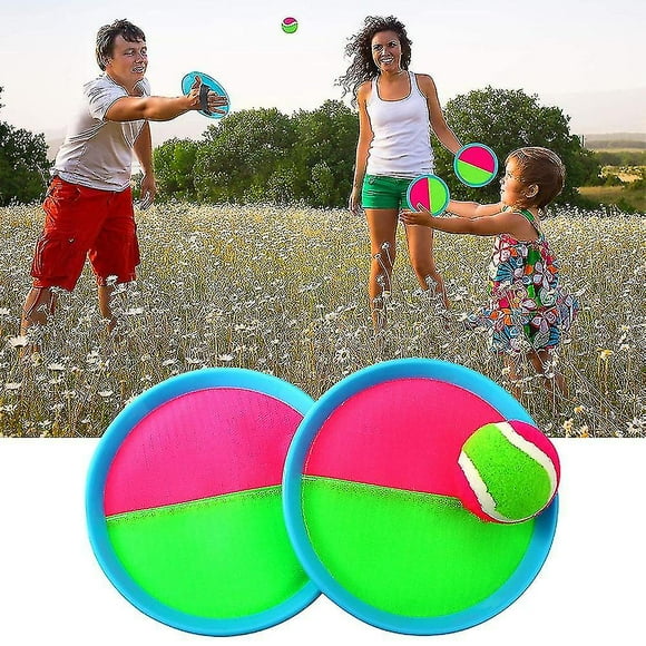 Toss And Catch Ball Interactive Game Toys Set Kid Adult Family Outdoor Beach Playground Toys With 4