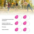 thumbnail image 3 of Pilons de Marche pour Enfants, Pilons de Sport pour Enfants Surfaces Texturées pour Jeu Extérieur Rouge, Rose, Jaune, 3 of 7