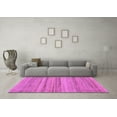 thumbnail image 3 of Ahgly Company Indoor Rectangle Abstract Purple Modern Area Rugs, 8' x 10', 3 of 4