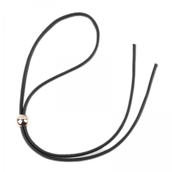 Sharprepublic 3xDrawstring Strap Drawstring Pull String for Handbag Crossbody Bag Bucket Bag Bead Black 3 Pcs