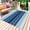 Dark blue, variant on Pink Ombre Stripe Outdoor Rug 6x9 Ft - Reversible Patio Rug Outdoor Camping Rugs, Farmhouse Striped Gradient Washable Indoor Outdoor Area Rugs, Non-Slip Outdoor Carpet Runner for Deck/Porch