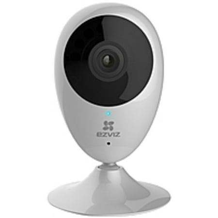720 X 480 Video Refurbished EZVIZ Mini O 720p HD Wi-Fi Home Video Monitoring Security Camera, Smart Home Enabled using IFTTT - 15 ft Night Vision - H.264 - 1280 x 720 - 2.80 mm - CMOS - Wireless, Cable - IFTTT ()