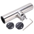 thumbnail image 1 of Pince sur Support de Canne à Pêche, Pince Réglable en Acier Inoxydable pour Bateau Kayak Yacht, 1 of 8