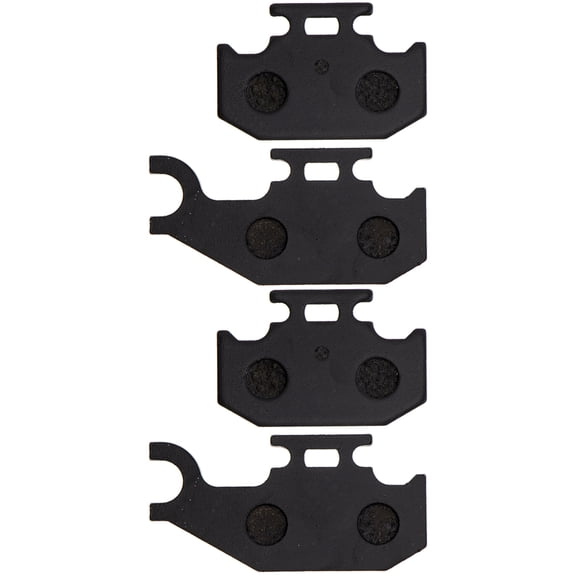 Brake Pad Set Can-Am Outlander Maverick Front Left Rear Organic 705600350 2 Pack 519-KPA2294D