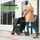 thumbnail image 4 of Joovy Caboose Too Ultralight Graphite Stand-On Double Stroller with Universal Car Seat Adapter, 3-Way Reclining Seats, Option to Use Rear Seat, Bench Seat, or Standing Platform, 4 of 5