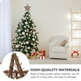 thumbnail image 4 of Gymnture Christmas Tree Topper Star 25x30cm Xmas Treetop Decoration, 4 of 11