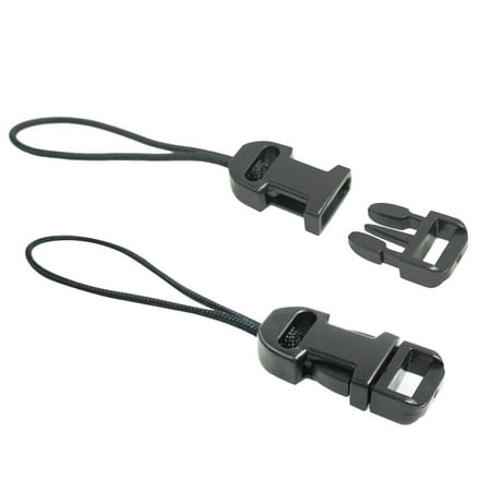 Foto&Tech 2 Pieces Quick Release QD Loops Connector for Camera Neck Strap I Binocular Fujifilm Samsung Sony Olympus Panasonic Canon Nikon Pentax Compact Cameras Point and Shoots