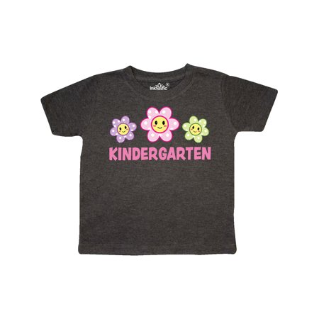 

Inktastic Kindergarten with Polka Dot Flowers Gift Toddler Boy or Toddler Girl T-Shirt