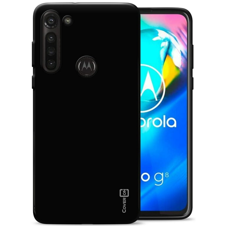 CoverON Motorola Moto G8 Power Case, FlexGuard Series Soft Flexible Slim  Fit TPU Phone Cover