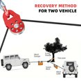 thumbnail image 4 of 6T Snatch Block Towing Pulley Winch Breaking Force Synthetic Rope Steel Cable, 4 of 8