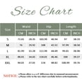 thumbnail image 2 of Trendy Women's Corduroy Jeans Cropped Wide Leg Mid-Rise Elastic Waist Fall Pants, 2 of 9