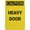 Warning Sign 1, variant on Caution Hi Vis Wear Required Aluminum Metal Tin Sign 8"x12" - Safety Restriction Alert Warning Plate, Hi Vis Wear Sign