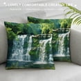 thumbnail image 3 of Orinice Waterfall Trees Pond Graphic Decorative Throw Pillow Cover for Home Couch Living Room Bed Sofa Soft and Durable 1PC 20x20in, 3 of 5