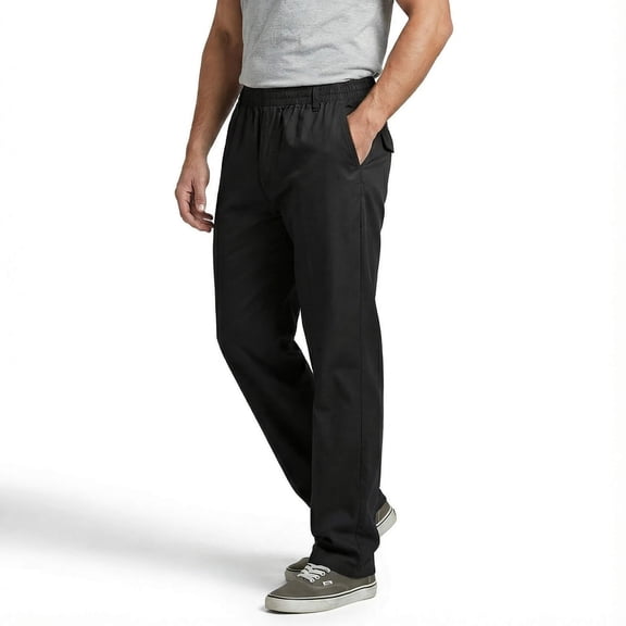 Cloudstyle Men's High-Rise Straight Leg Casual Pants - Lightweight Relaxed Fit Chino Trousers with 4 Pockets for Fall