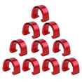 thumbnail image 2 of Naiovety 10 piezas de Clips C para Cable de bicicleta, hebillas de fijación resistentes simples, accesorio de fijación, abrazaderas de guía Type9 NO9, 2 of 6