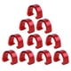 thumbnail image 5 of Wosthever 10 piezas Cable de bicicleta C Clips Fijación Hebillas Fijador para bicicletas Púrpura Type6 NO6, 5 of 6