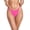 Hot Pink, variant on RELLECIGA Women's High Cut Thong Bikini Bottom Black Cheeky Low Rise Bikinis for Women Size S