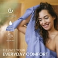 thumbnail image 6 of Martex 6-Piece 100% Ringspun Cotton Towel Set, Quick Dry Soft & Absorbent, Lavender, 6 of 8