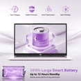 thumbnail image 4 of 17.3" FHD Gaming Laptop 64GB DDR5 RAM 2TB SSD AMD Ryzen 7 7735HS Processor (8 Cores, Beats i7-12650H) with AMD Radeon 680M Graphics 100W Type-C Wi-Fi 6E Backlit Keyboard Fingerprint RoseGold, 4 of 7